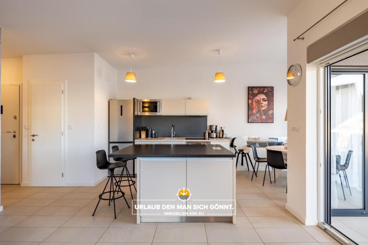 Penthouse Panorama Deluxe In Malinska Apartment Ngoại thất bức ảnh