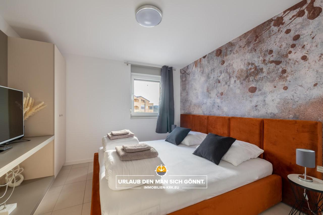 Penthouse Panorama Deluxe In Malinska Apartment Ngoại thất bức ảnh